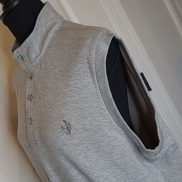 F&G Tech Gray Golf Shirt - Picture 2 of 16